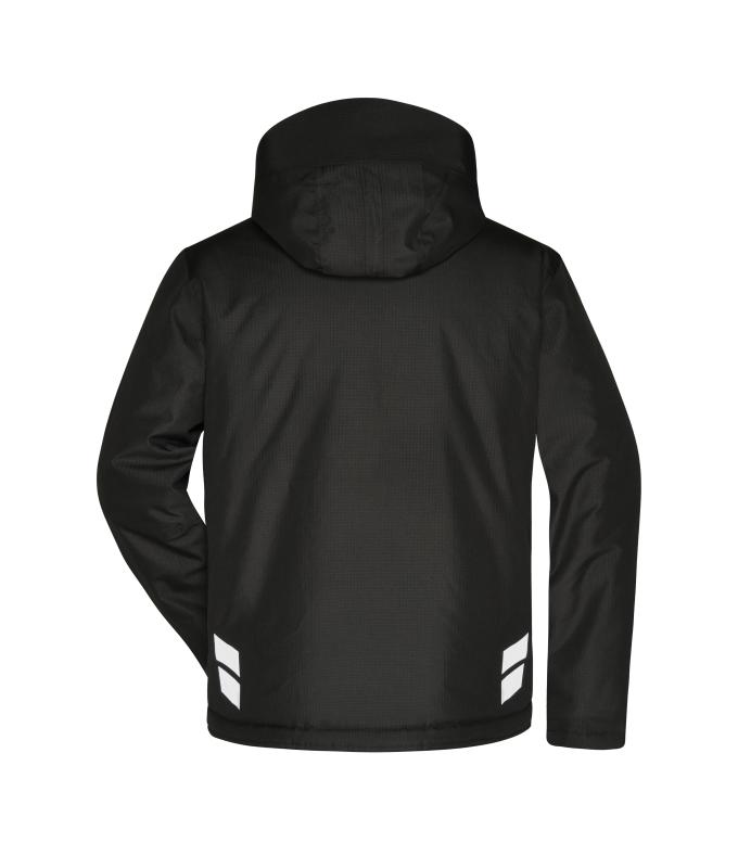 Unisex Padded Hardshell Workwear Jacket GRS Black/black 10434