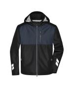 Unisex Padded Hardshell Workwear Jacket GRS Black/carbon 10434