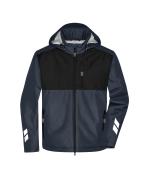 Unisex Padded Hardshell Workwear Jacket GRS Carbon/black 10434