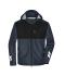 Unisex Padded Hardshell Workwear Jacket GRS Carbon/black 10434