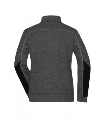 Ladies Ladies' Structure Fleece Jacket   GRS Black-melange/black/silver 10435