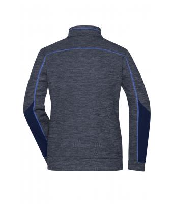 Ladies Ladies' Structure Fleece Jacket   GRS Navy-melange/navy/royal 10435