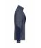 Damen Ladies' Structure Fleece Jacket Navy-melange/navy/royal 10435