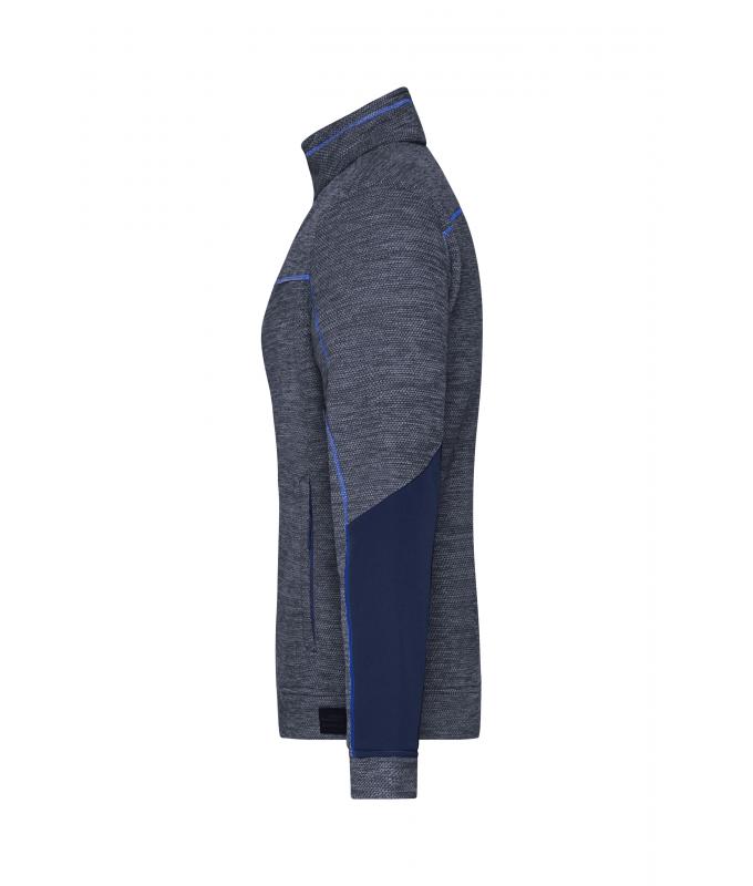 Ladies Ladies' Structure Fleece Jacket GRS Navy-melange/navy/royal 10435