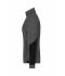 Damen Ladies' Structure Fleece Jacket Black-melange/black/silver 10435