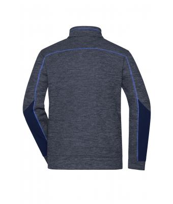 Herren Men's Structure Fleece Jacket   GRS Navy-melange/navy/royal 10436