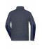 Men Men's Structure Fleece Jacket   GRS Navy-melange/navy/royal 10436