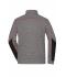 Men Men's Structure Fleece Jacket Carbon-melange/black/red 10436