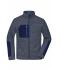 Men Men's Structure Fleece Jacket GRS Navy-melange/navy/royal 10436