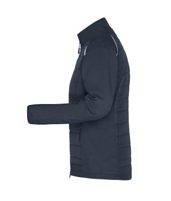 Damen Ladies' Hybrid Jacket   GRS Carbon/carbon 10438