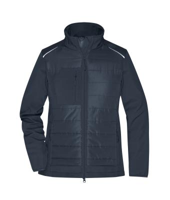 Damen Ladies' Hybrid Jacket   GRS Carbon/carbon 10438