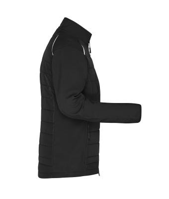 Damen Ladies' Hybrid Jacket   GRS Black/black 10438