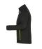 Damen Ladies' Hybrid Jacket   GRS Black/neon-yellow 10438