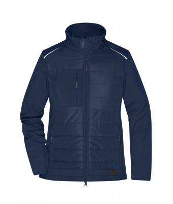 Damen Ladies' Hybrid Jacket Navy/navy 10438