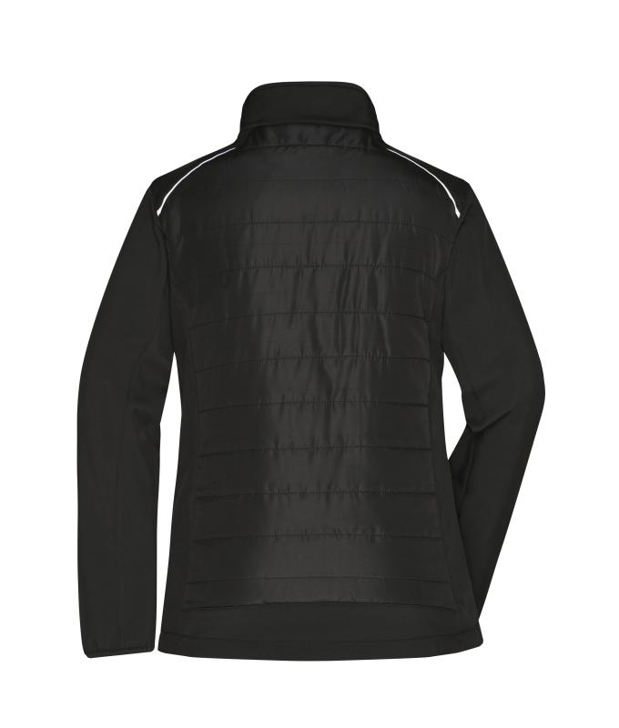 Ladies Ladies' Hybrid Jacket GRS Black/neon-yellow 10438