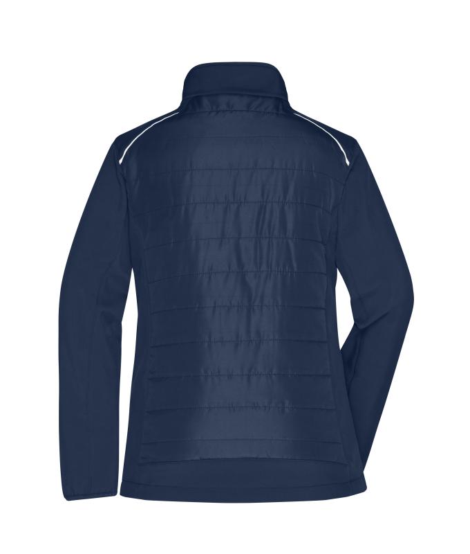 Damen Ladies' Hybrid Jacket GRS Navy/navy 10438