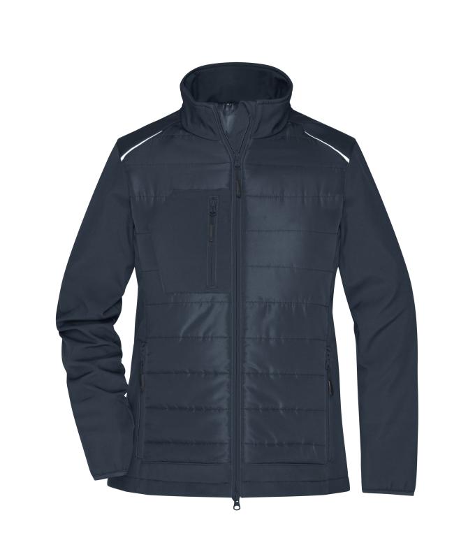 Damen Ladies' Hybrid Jacket GRS Carbon/carbon 10438