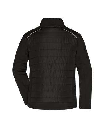 Men Men's Hybrid Jacket   GRS Black/neon-orange 10440