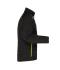 Men Men's Hybrid Jacket   GRS Black/neon-yellow 10440