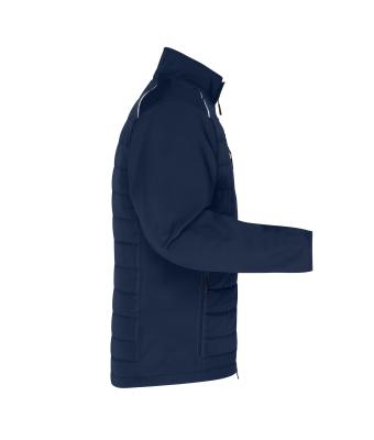 Men Men's Hybrid Jacket   GRS Navy/navy 10440