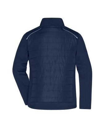 Men Men's Hybrid Jacket   GRS Navy/navy 10440