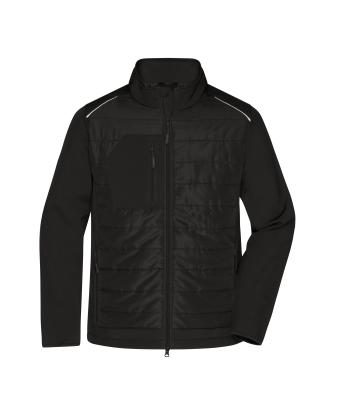 Herren Men's Hybrid Jacket   GRS Black/black 10440