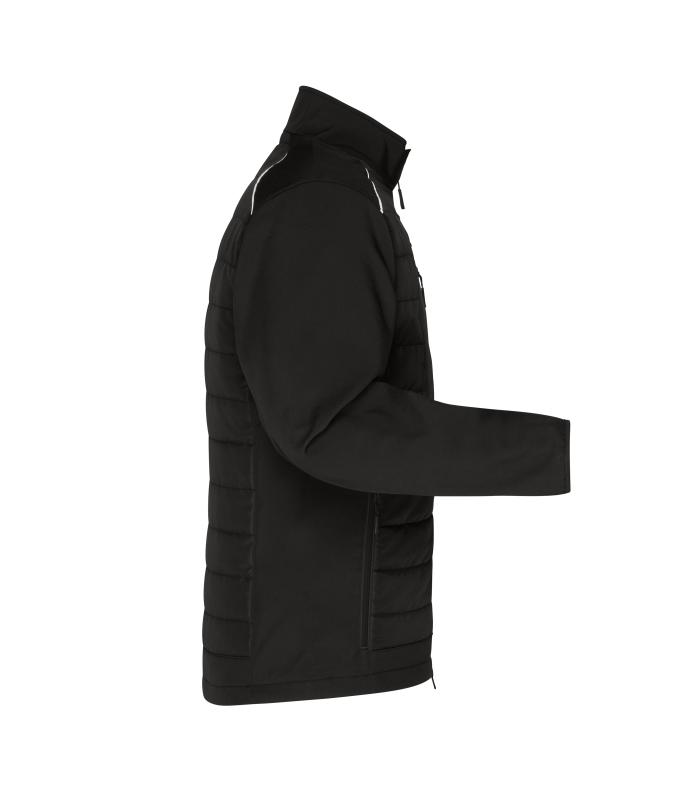 Men Men's Hybrid Jacket GRS Black/black 10440