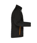 Herren Men's Hybrid Jacket GRS Black/neon-orange 10440