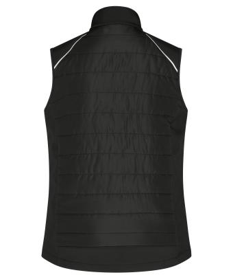 Damen Ladies' Hybrid Vest   GRS Black/black 10441