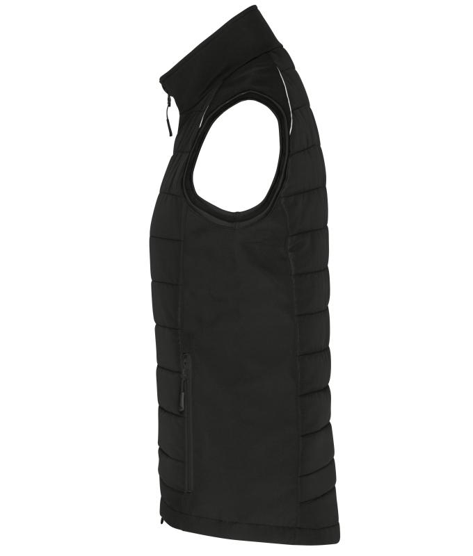 Damen Ladies' Hybrid Vest GRS Black/black 10441