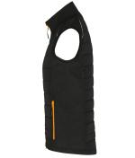Damen Ladies' Hybrid Vest GRS Black/neon-orange 10441