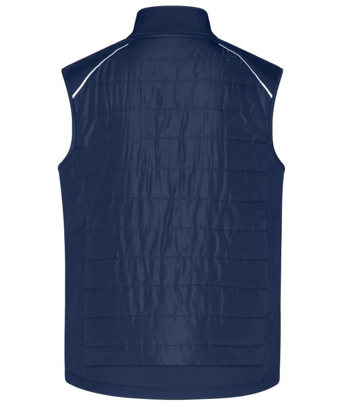 Herren Men's Hybrid Vest GRS Navy/navy 10442