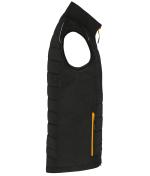 Herren Men's Hybrid Vest GRS Black/neon-orange 10442