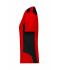Ladies Ladies' Workwear T-shirt - STRONG -   GRS & OCS Blended Red/black 10439