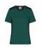 Damen Ladies' Workwear T-Shirt - STRONG -   GRS & OCS Blended Dark-green/black 10439