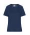 Damen Ladies' Workwear T-Shirt - STRONG -   GRS & OCS Blended Navy/navy 10439