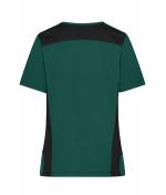 Ladies Ladies' Workwear T-shirt - STRONG - Dark-green/black 10439