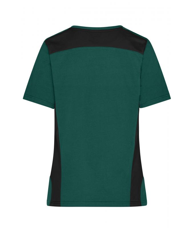 Ladies Ladies' Workwear T-shirt - STRONG - Dark-green/black 10439