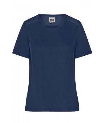 Damen Ladies' Workwear T-Shirt - STRONG - Navy/navy 10439