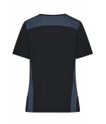 Damen Ladies' Workwear T-Shirt - STRONG - Black/carbon 10439