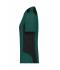 Damen Ladies' Workwear T-Shirt - STRONG - Dark-green/black 10439