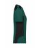 Damen Ladies' Workwear T-Shirt - STRONG - Dark-green/black 10439