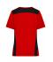 Damen Ladies' Workwear T-Shirt - STRONG - Red/black 10439