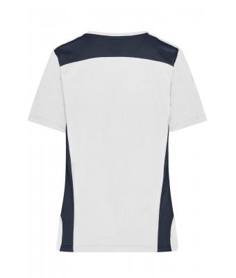 Damen Ladies' Workwear T-Shirt - STRONG - White/carbon 10439