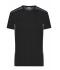 Men Men's Workwear T-shirt - STRONG -   GRS & OCS Blended Black/carbon 10443