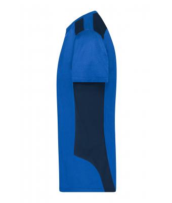 Men Men's Workwear T-shirt - STRONG -   GRS & OCS Blended Royal/navy 10443