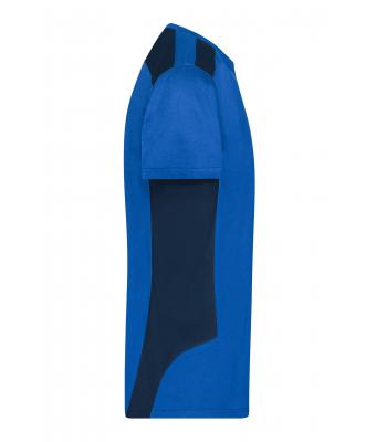 Men Men's Workwear T-shirt - STRONG -   GRS & OCS Blended Royal/navy 10443