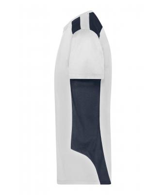 Herren Men's Workwear T-Shirt - STRONG -   GRS & OCS Blended White/carbon 10443