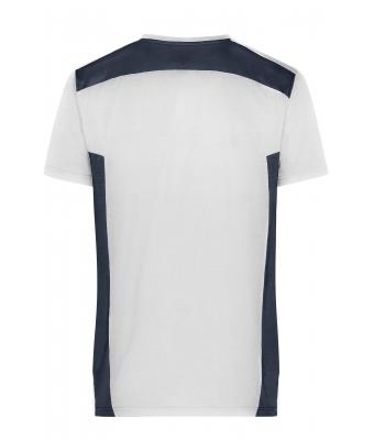 Herren Men's Workwear T-Shirt - STRONG -   GRS & OCS Blended White/carbon 10443