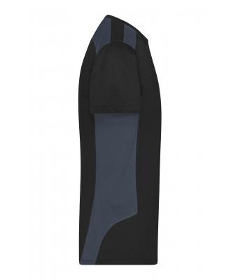 Men Men's Workwear T-shirt - STRONG -   OCS Blended & RCS Black/carbon 10443